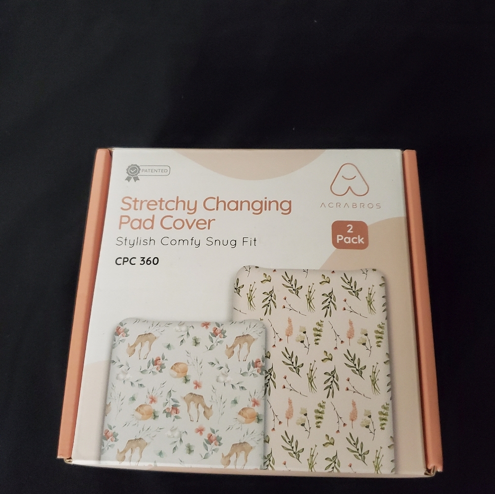 Baby changing pad cover